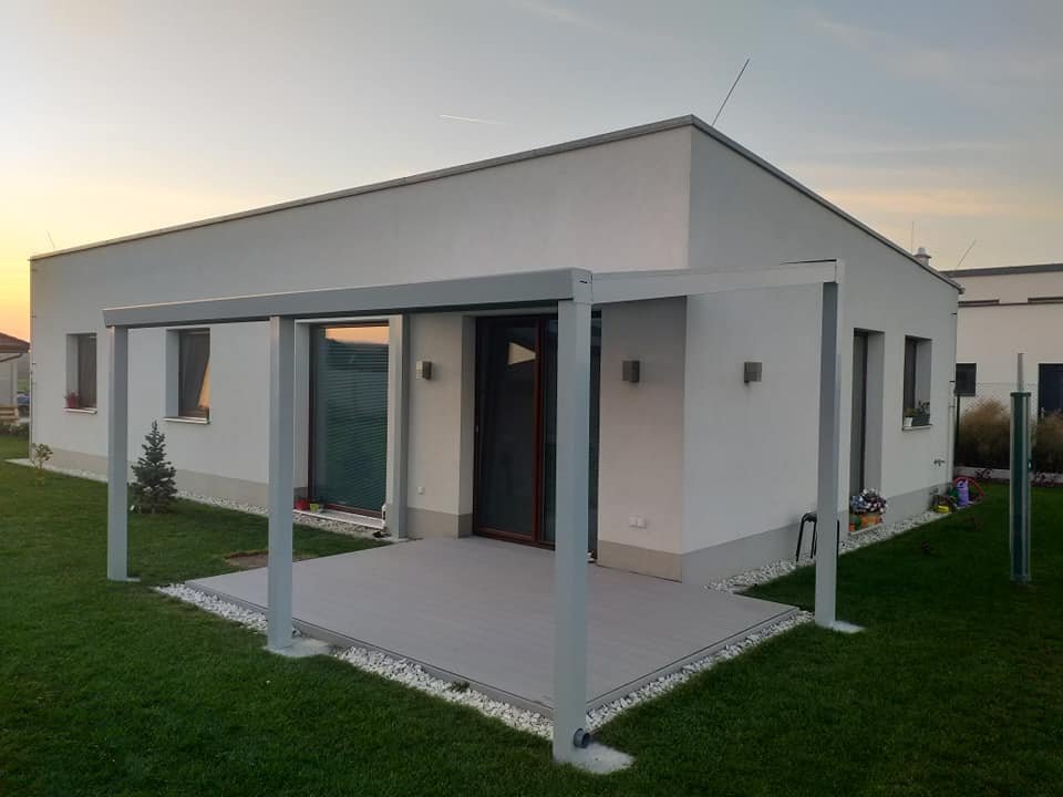 zahradní altán hliník